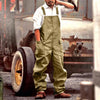 SQUARE NECK OVERALLS