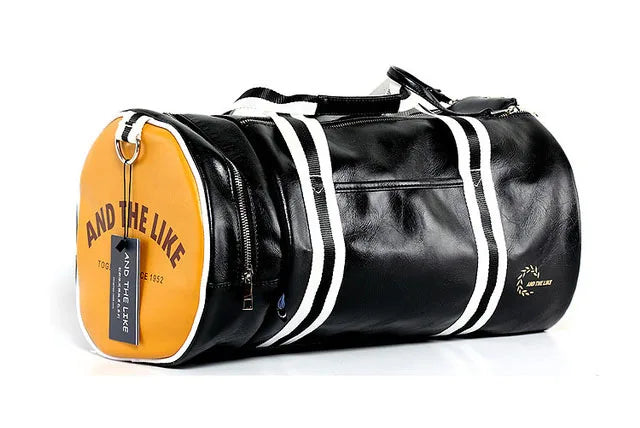 HIGH QUALITY LEATHER GYM BAG