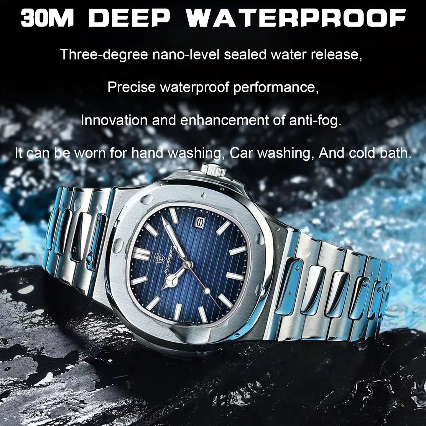 CHRONOGRAPH ANALOG LUMINOUS WATCH