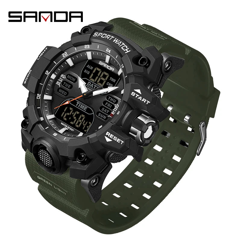 WATERPROOF MILITARY ANALOG WATCH