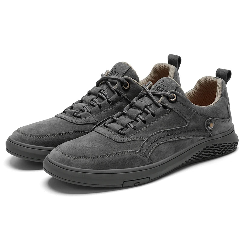 BREATHABLE LEATHER OUTDOOR SHOES