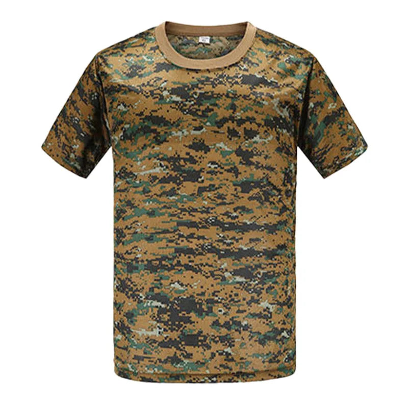 ARMY SHORT SLEEVE FITNESS T-SHIRT
