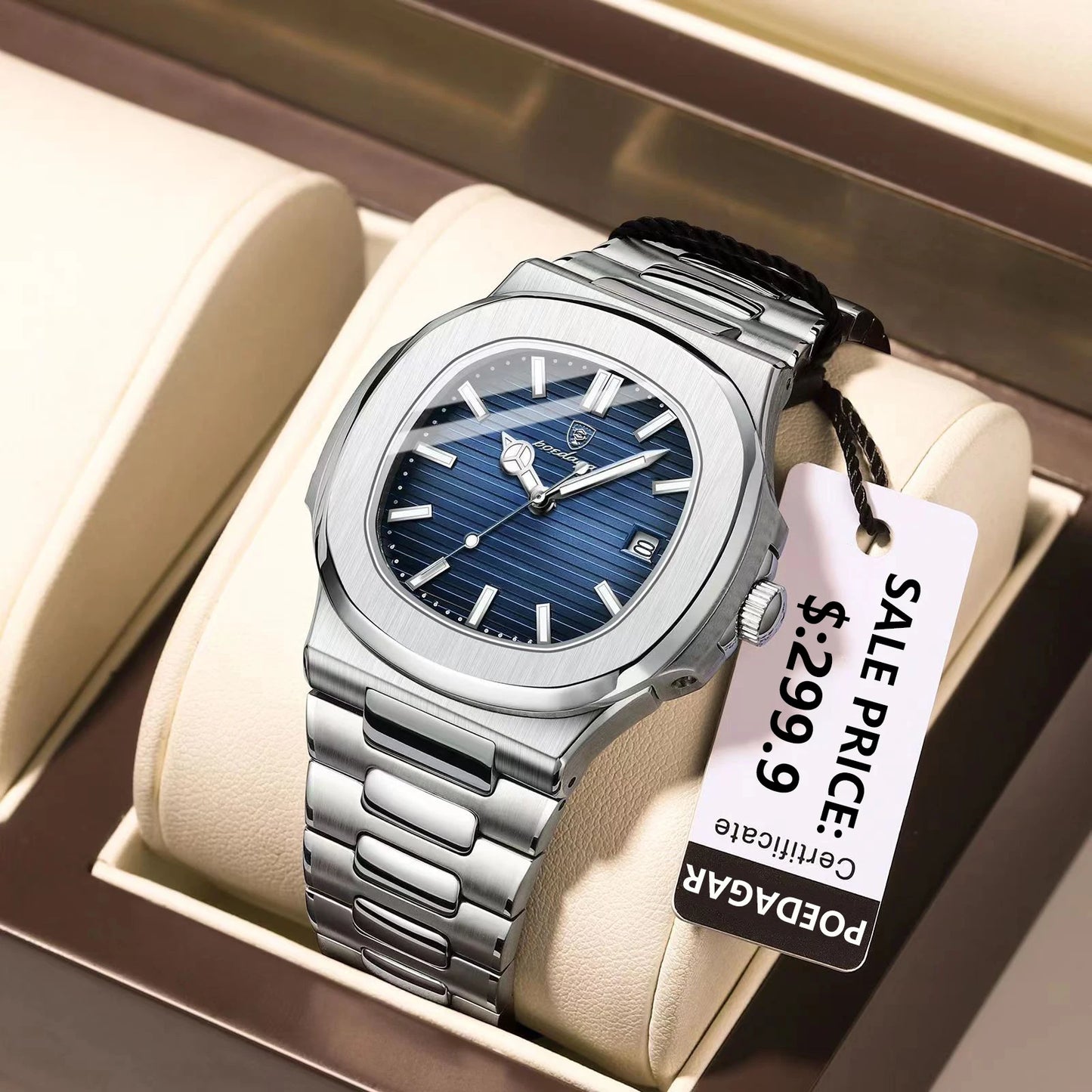 CHRONOGRAPH ANALOG LUMINOUS WATCH