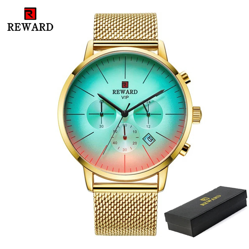 FASHION COLOR CHRONOGRAPH WATCH