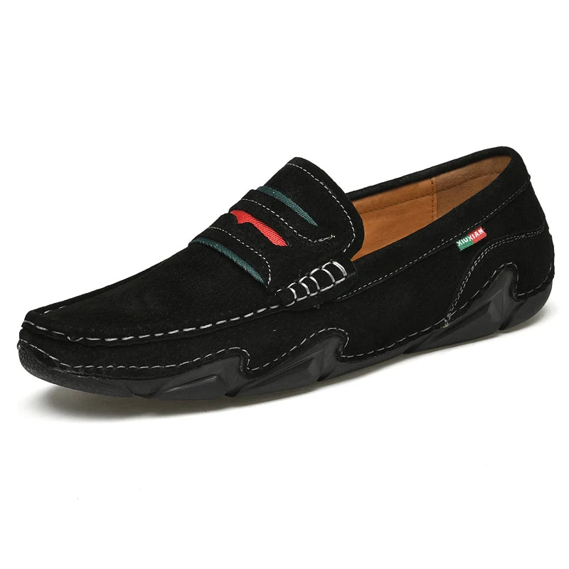 CLASSY SUEDE LOAFERS