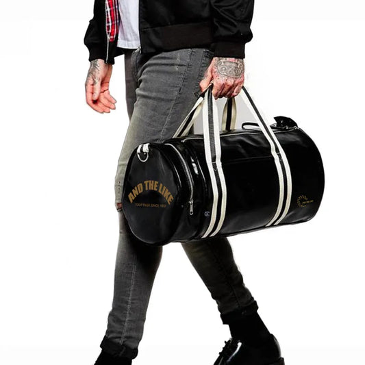 HIGH QUALITY LEATHER GYM BAG