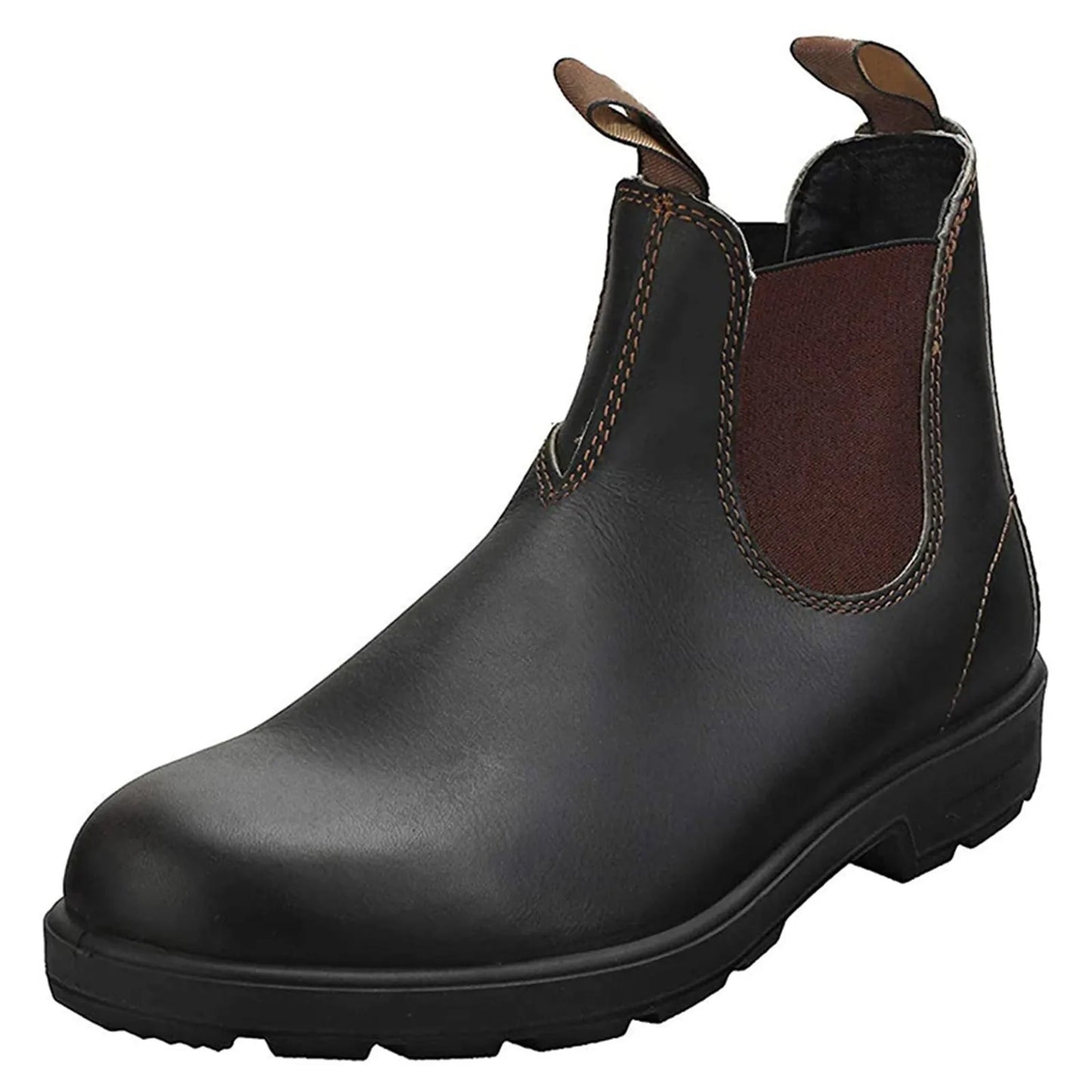 RETRO SLIP ON LEATHER BOOTS