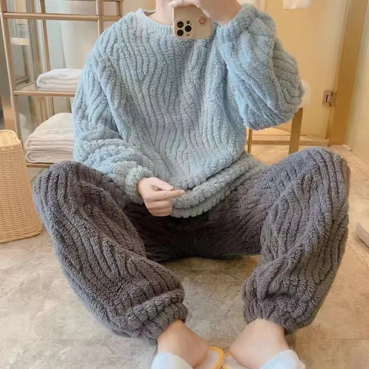 WARM FLANNEL PAJAMAS
