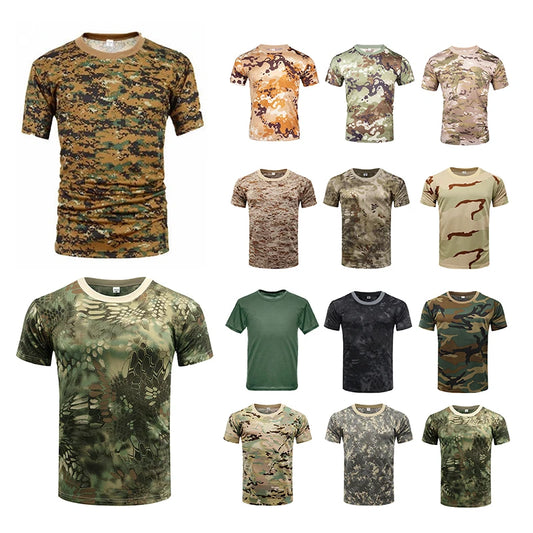 ARMY SHORT SLEEVE FITNESS T-SHIRT