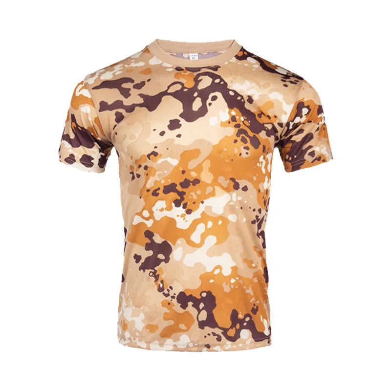ARMY SHORT SLEEVE FITNESS T-SHIRT
