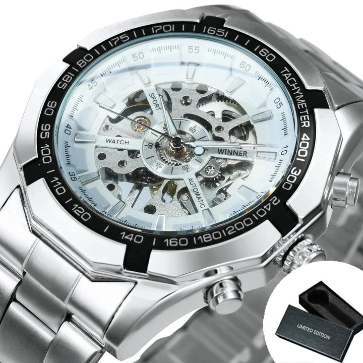LUXURY STEAMPUNK MECHANICAL WATCH