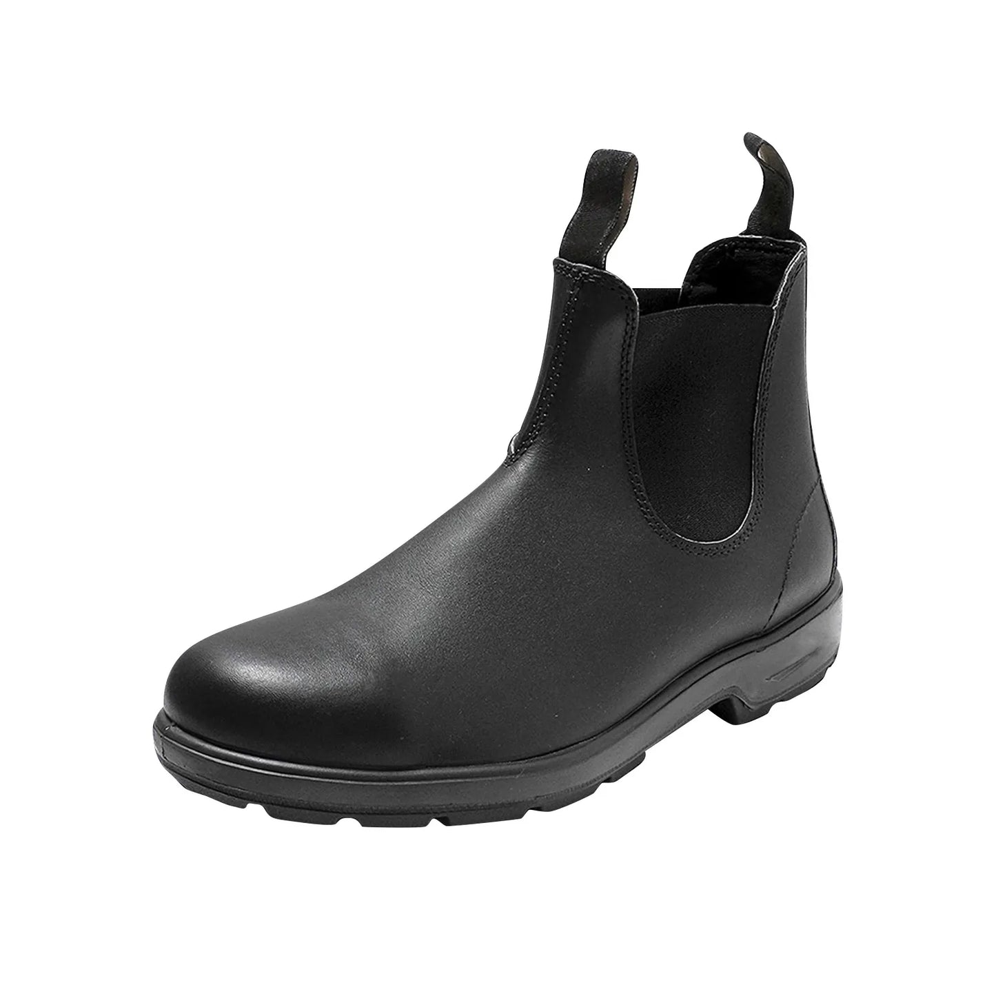 RETRO SLIP ON LEATHER BOOTS